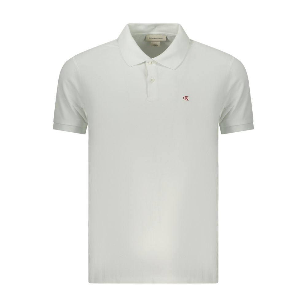 Calvin Klein Bianco Cotton Men Polo | Regal Royce