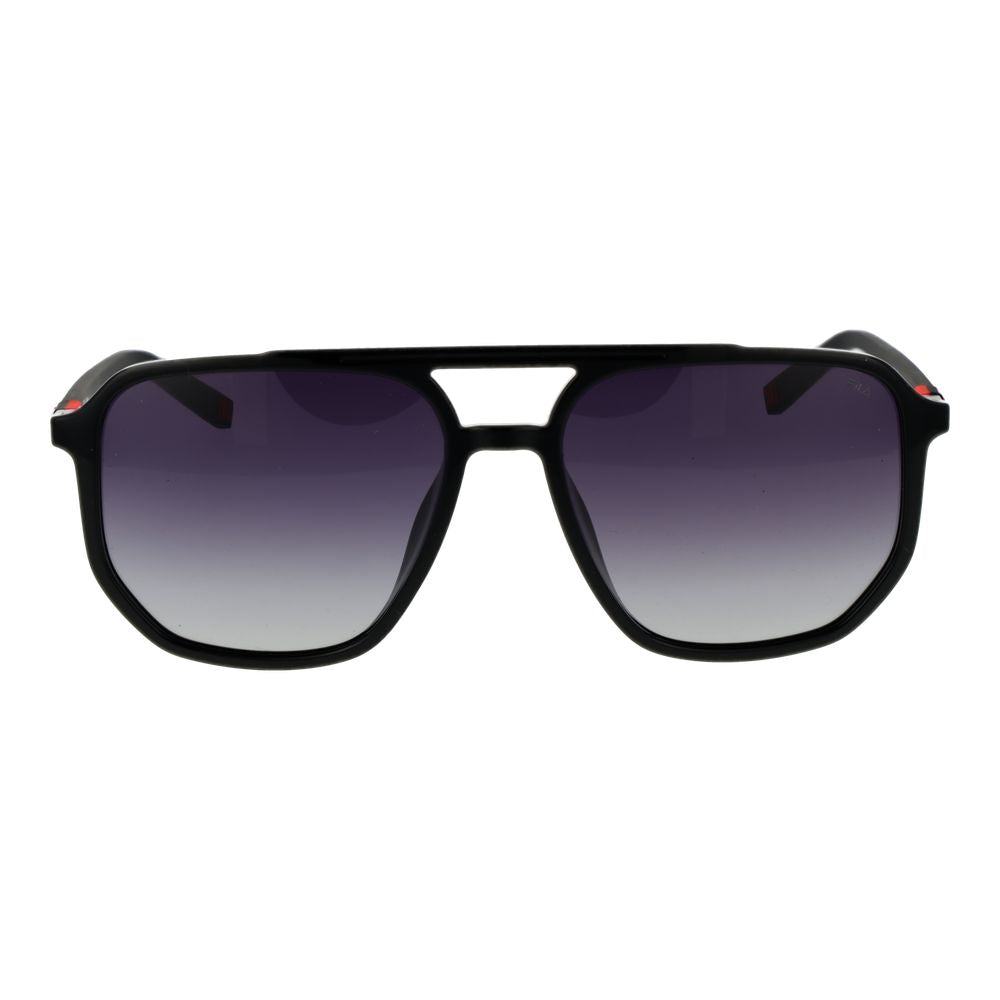 Fila Black Rubber Sunglasses | Regal Royce