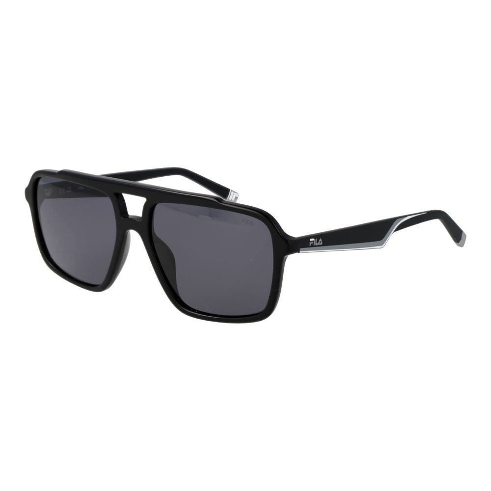 Fila Black Plastic Sunglasses