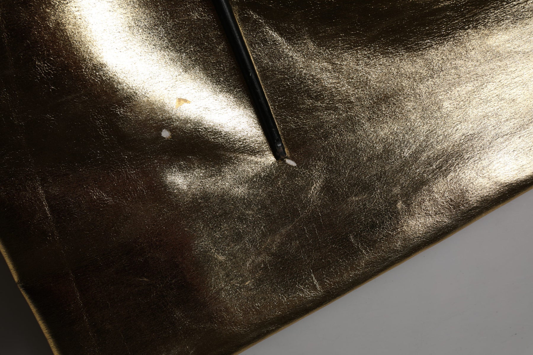 Dolce & Gabbana Gold Acetate Crystal High Waist Mini Skirt | Regal Royce