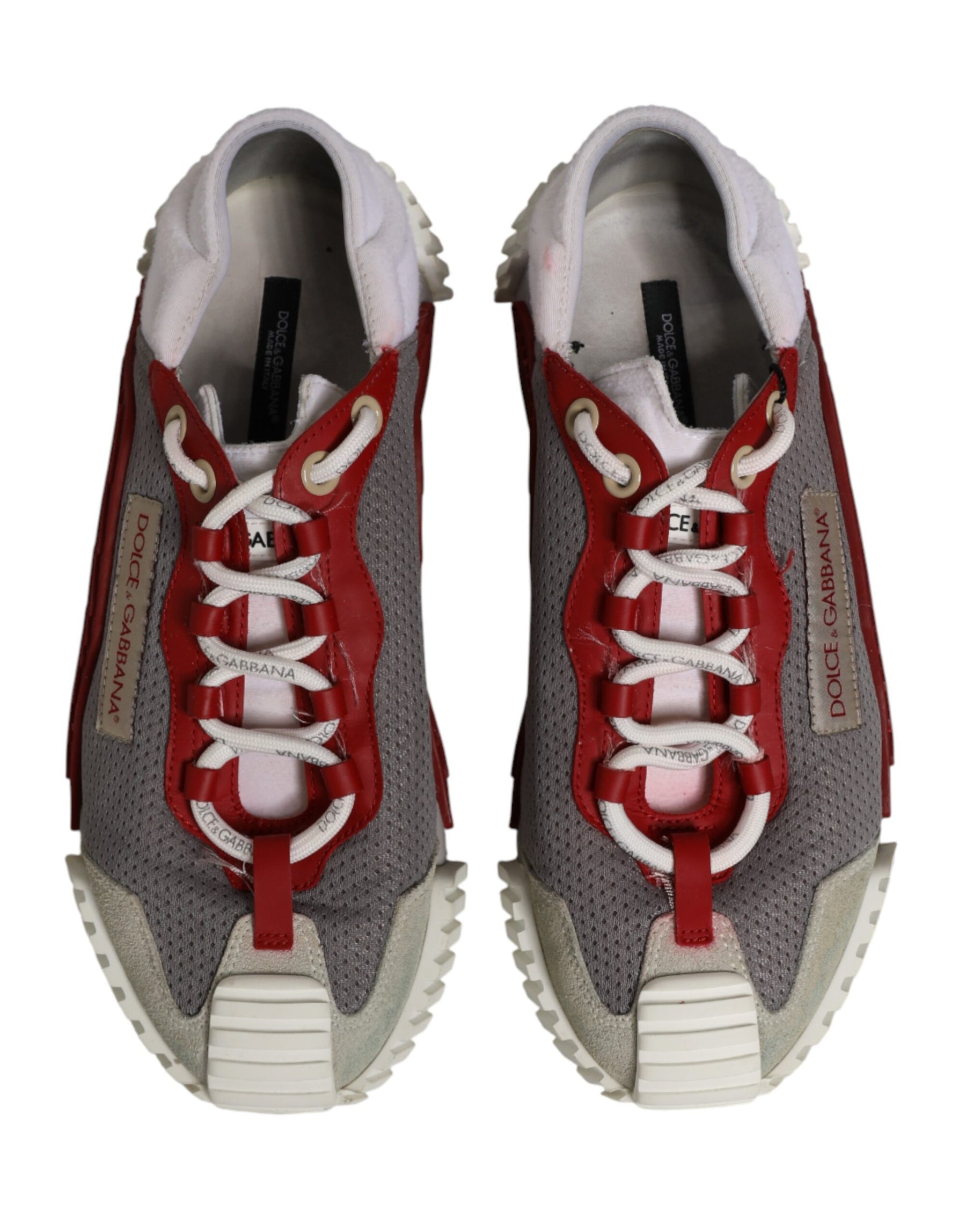 Dolce & Gabbana Multicolor Lace Up Low Top NS1 Sneakers Men Shoes | Regal Royce