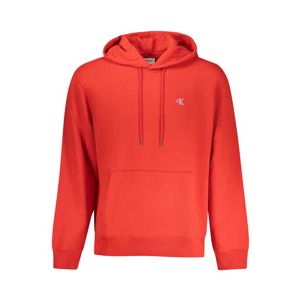Calvin Klein Red Cotton Men Sweatshirt | Regal Royce