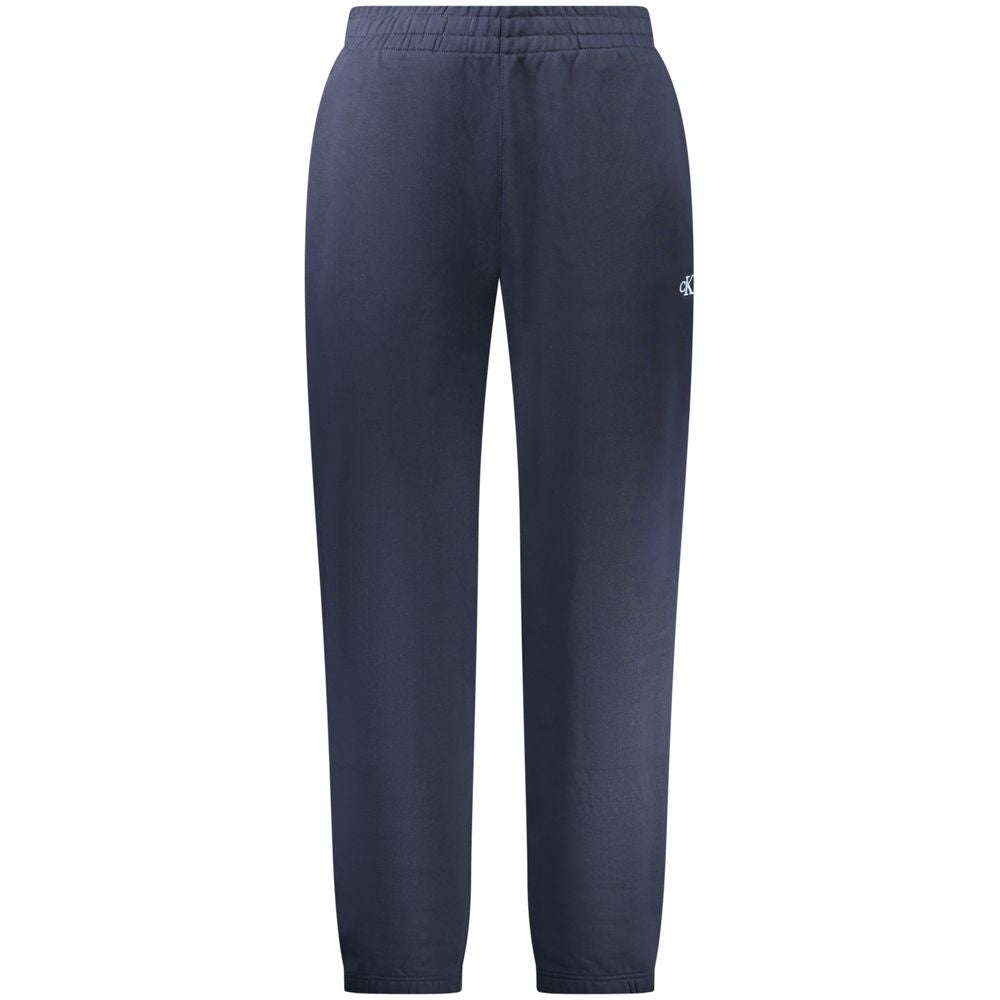 Calvin Klein Blu Cotton Men's Sport Trouser | Regal Royce