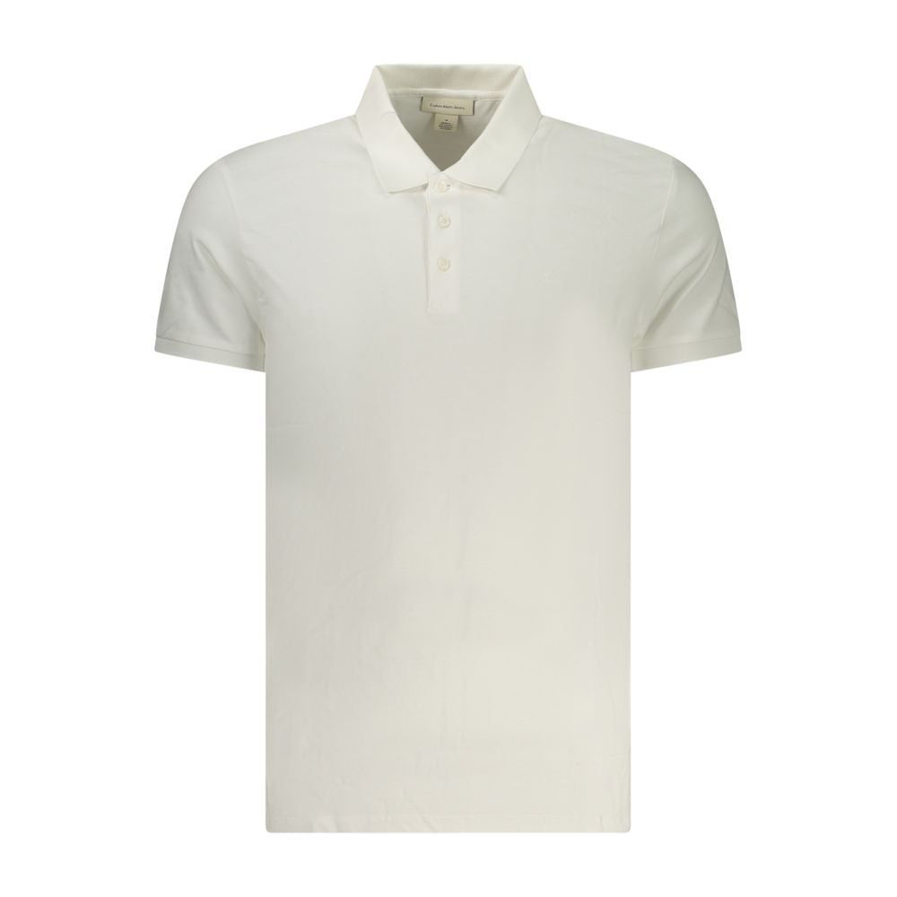Calvin Klein Bianco Cotton Men Polo | Regal Royce