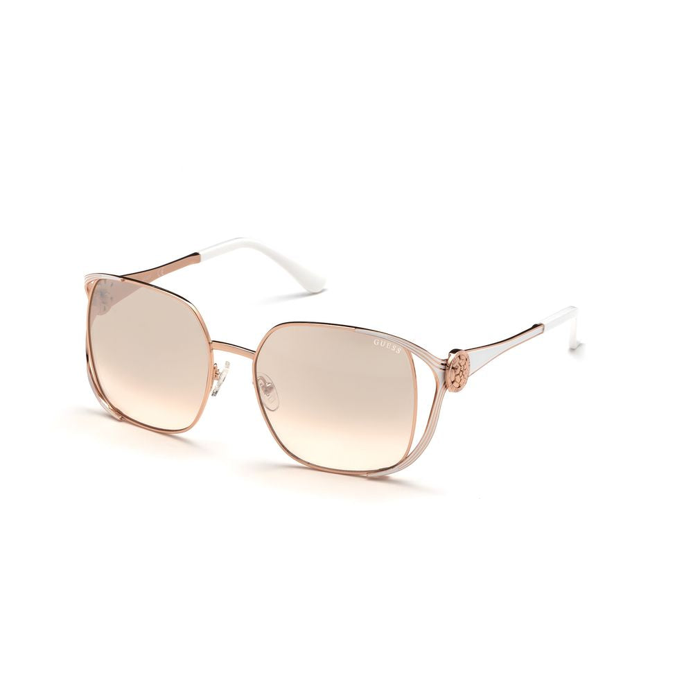 Guess Rose Gold Metal Sunglasses | Regal Royce