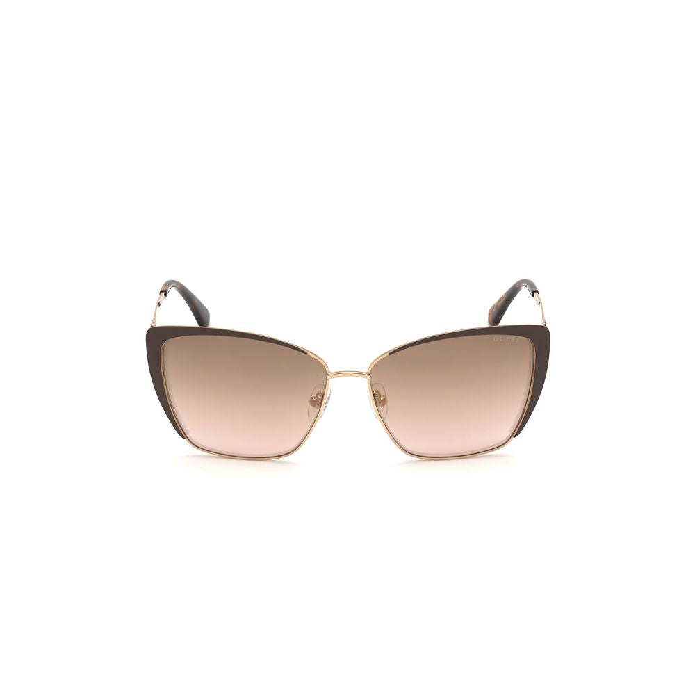 Guess Brown Metal Sunglasses | Regal Royce