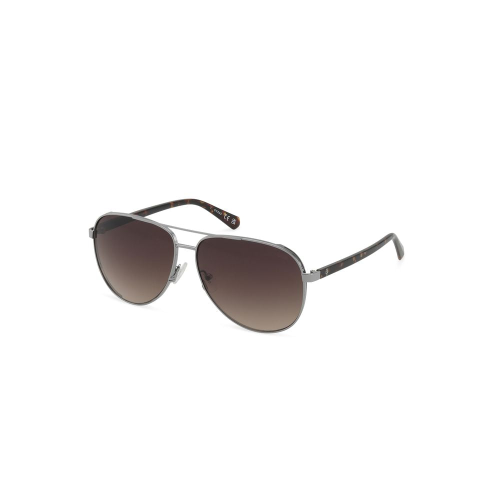 Guess Gray Metal Sunglasses | Regal Royce