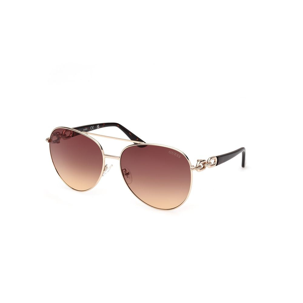 Guess Gold Metal Sunglasses | Regal Royce