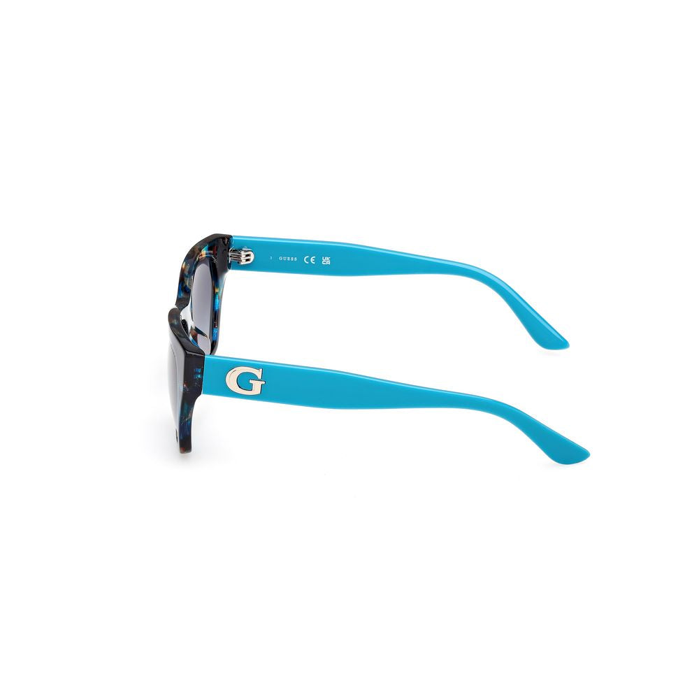 Guess Blue Acetate Sunglasses | Regal Royce