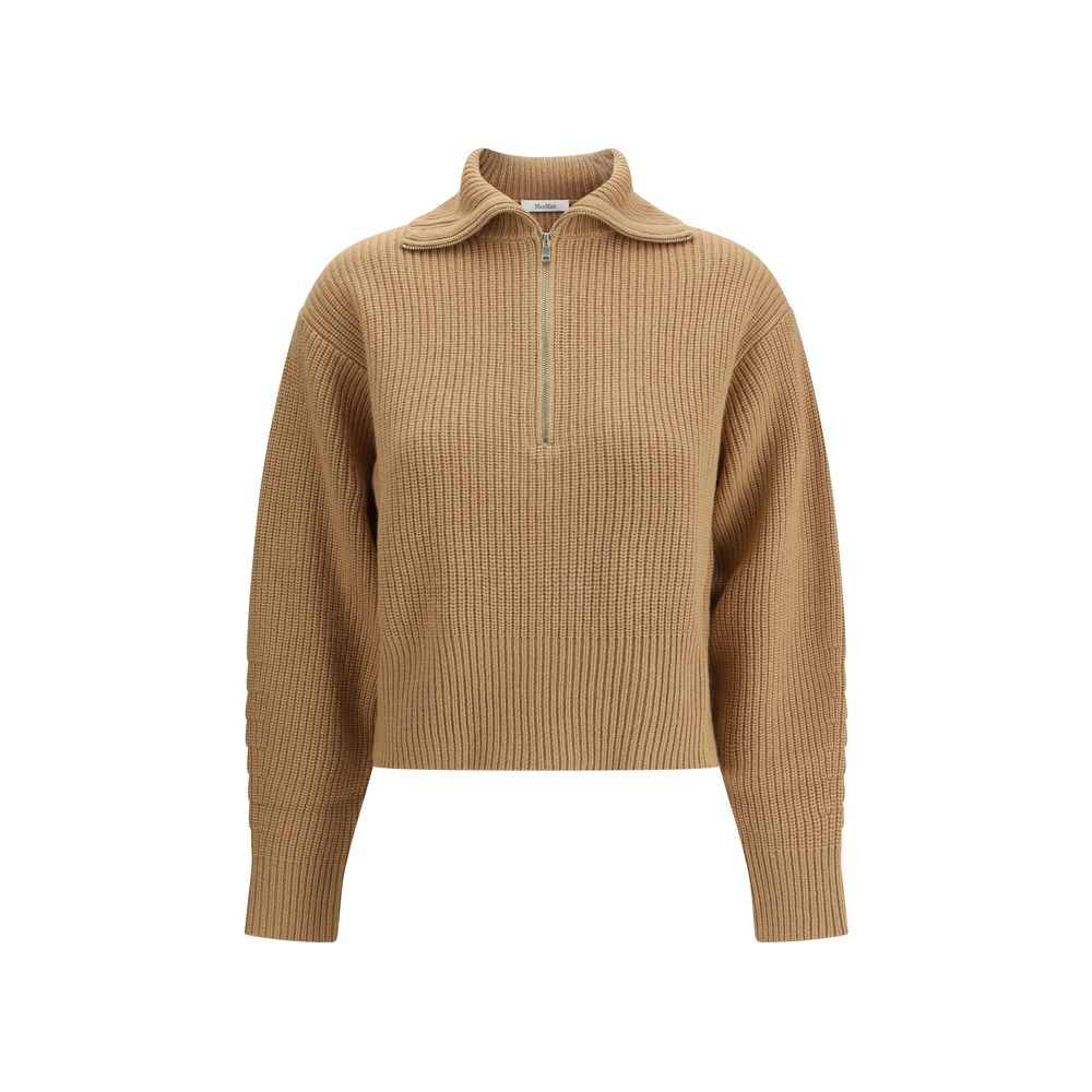 Max Mara Brown Wool Sweatshirt | Regal Royce