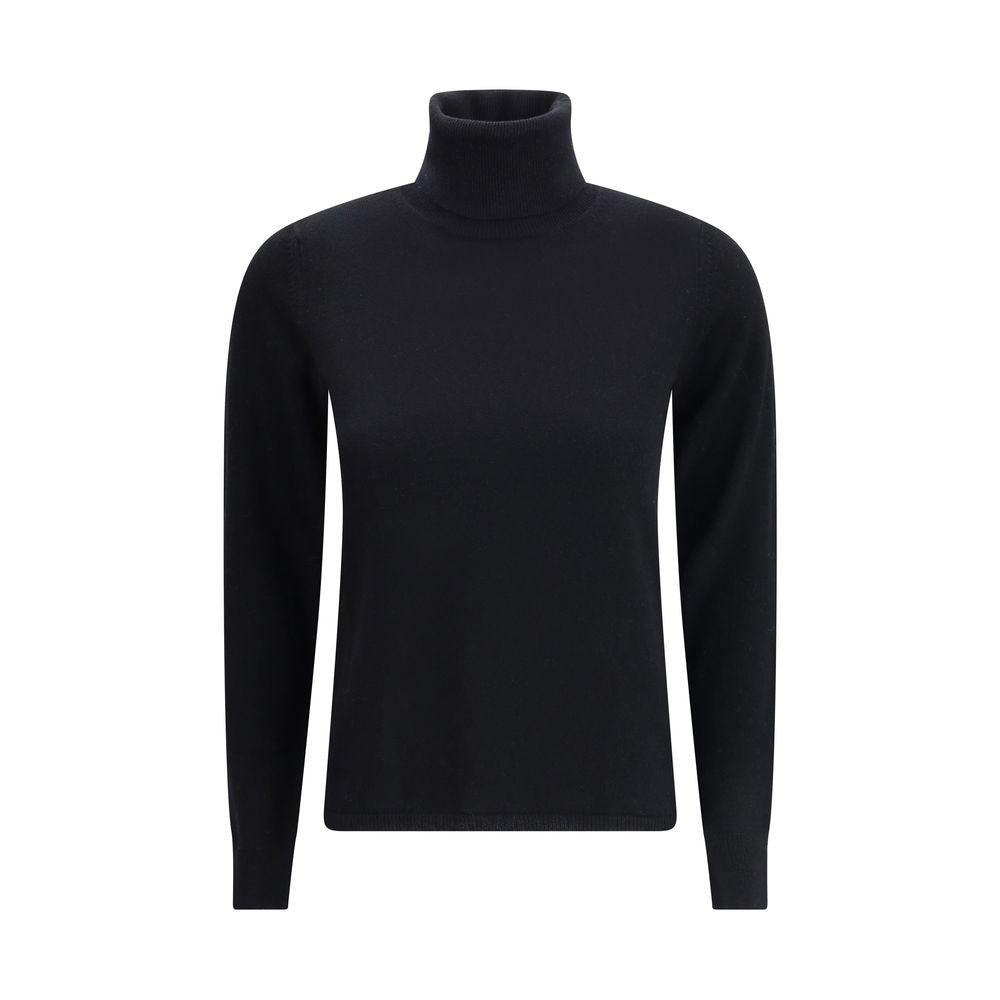 Max Mara Black Wool Turtleneck | Regal Royce