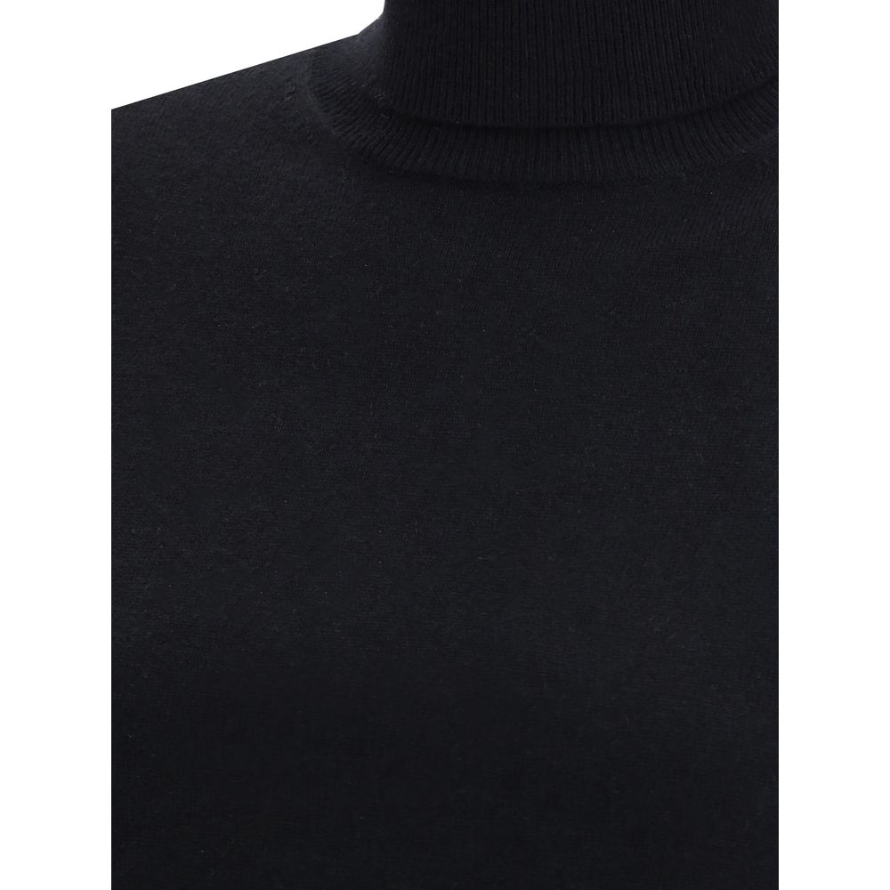 Max Mara Black Wool Turtleneck | Regal Royce