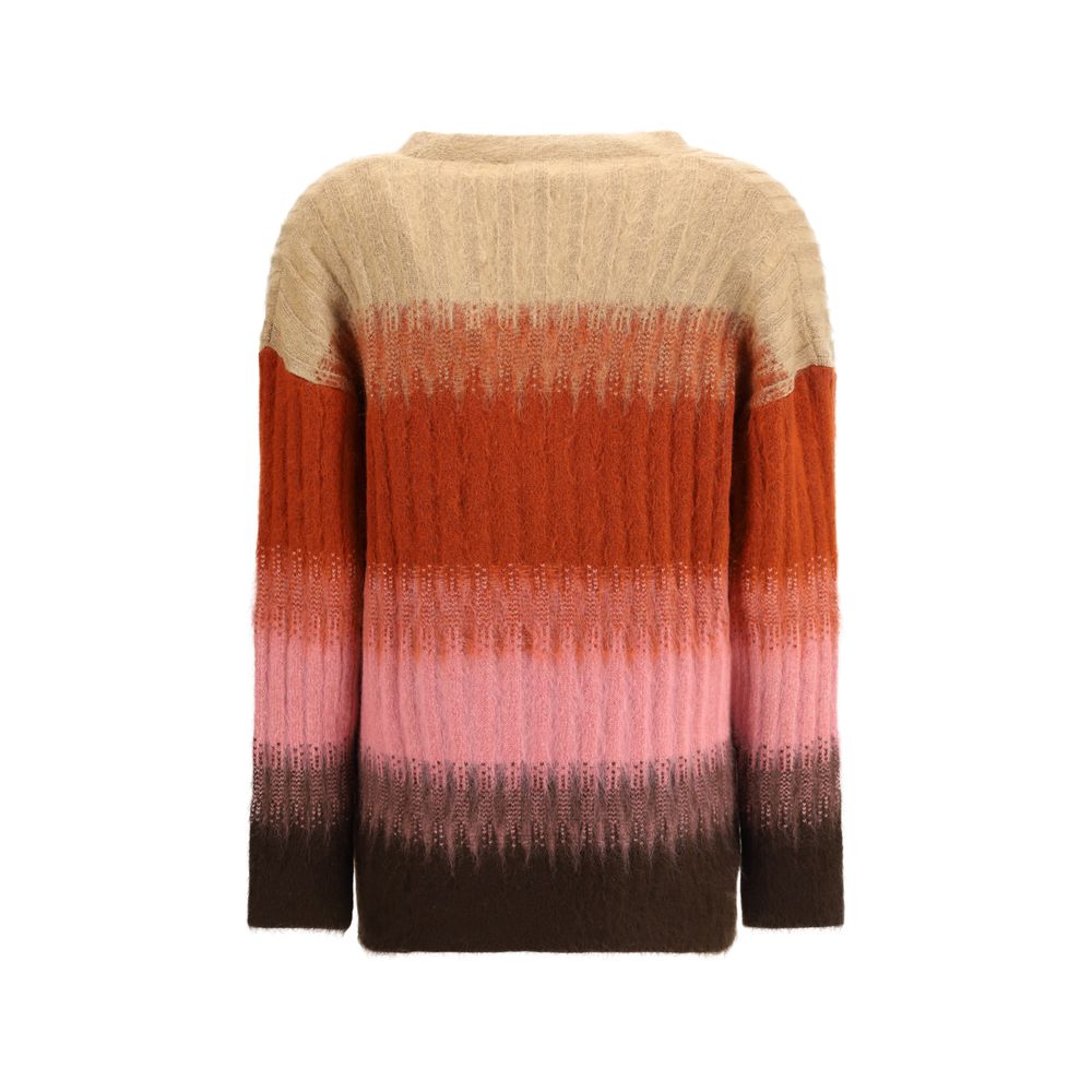Fendi Multicolor Mohair Cardigan | Regal Royce