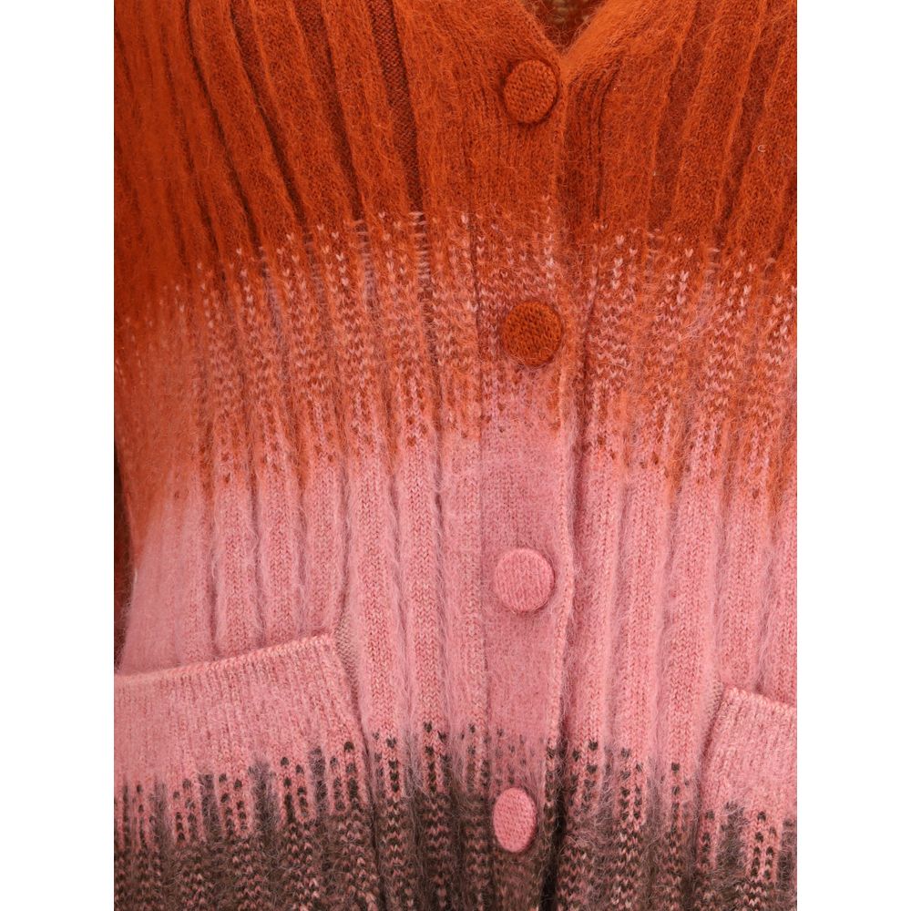 Fendi Multicolor Mohair Cardigan | Regal Royce
