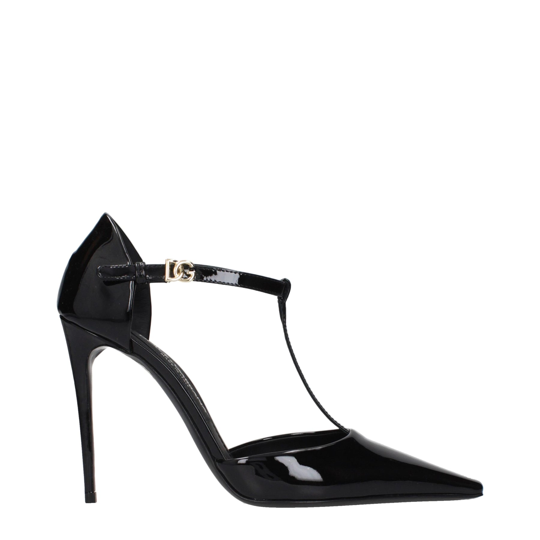Dolce & Gabbana Black Leather High Heel Pumps | Regal Royce