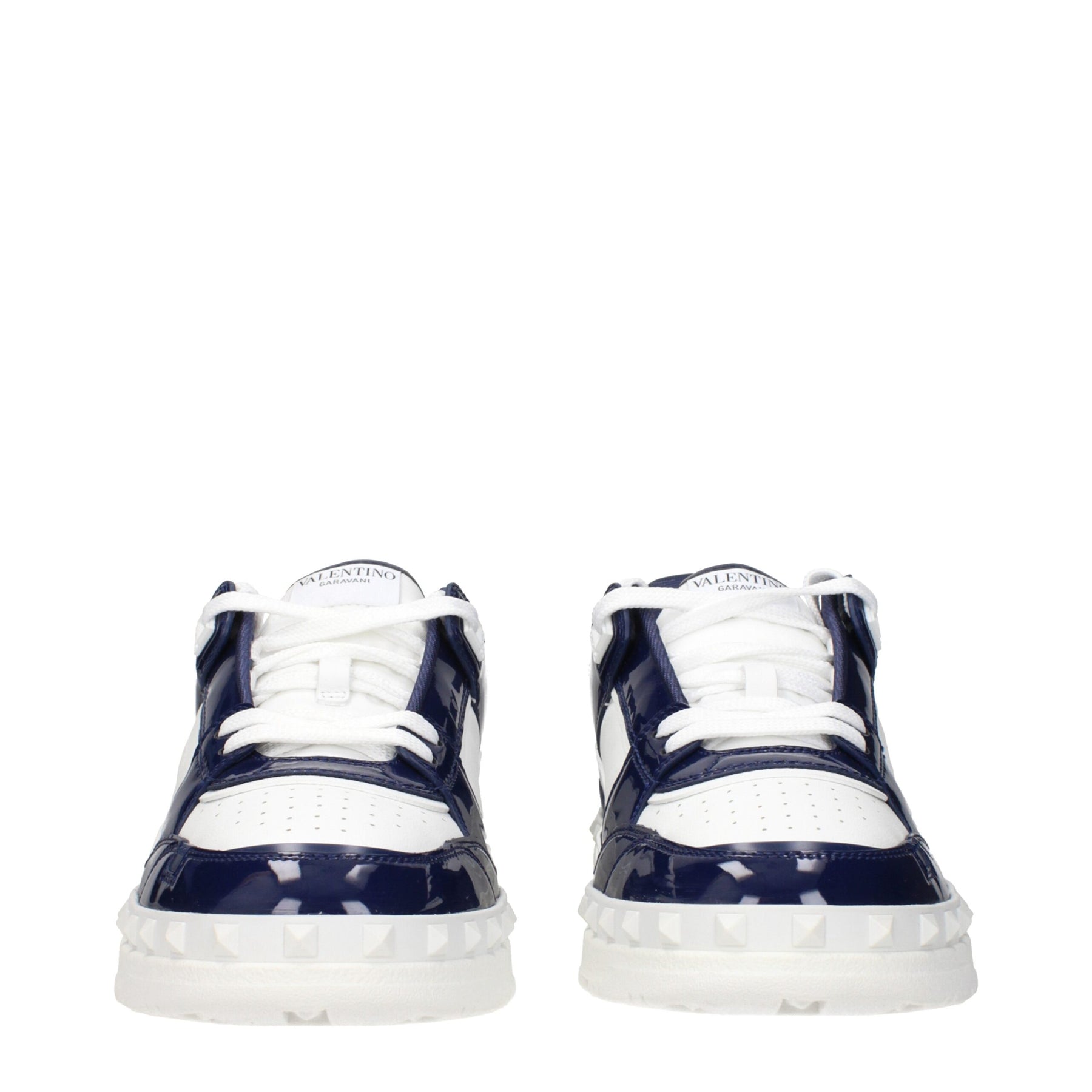 Valentino Garavani White Leather Low Top Sneakers | Regal Royce