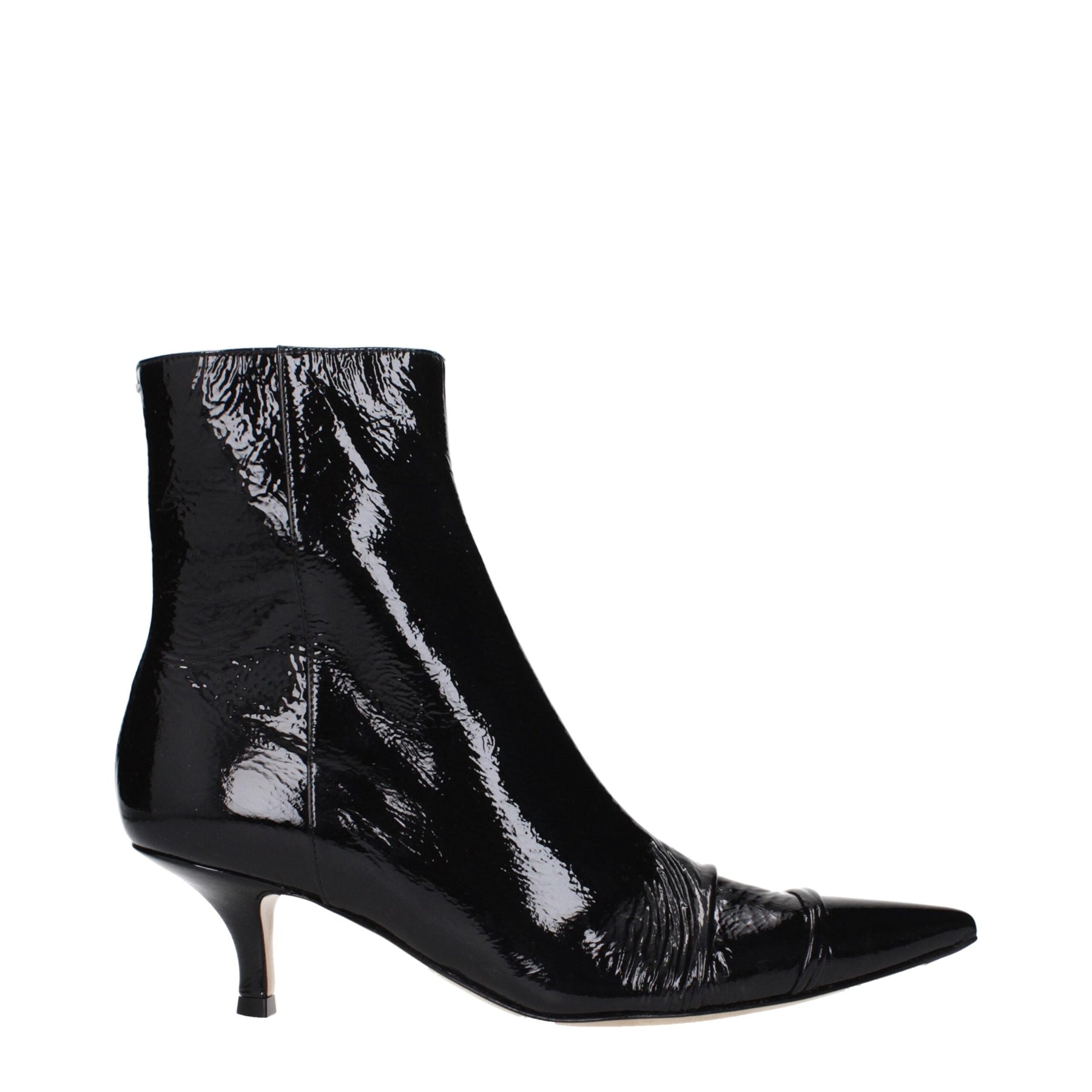 Maison Margiela Black Leather Ankle Boots | Regal Royce