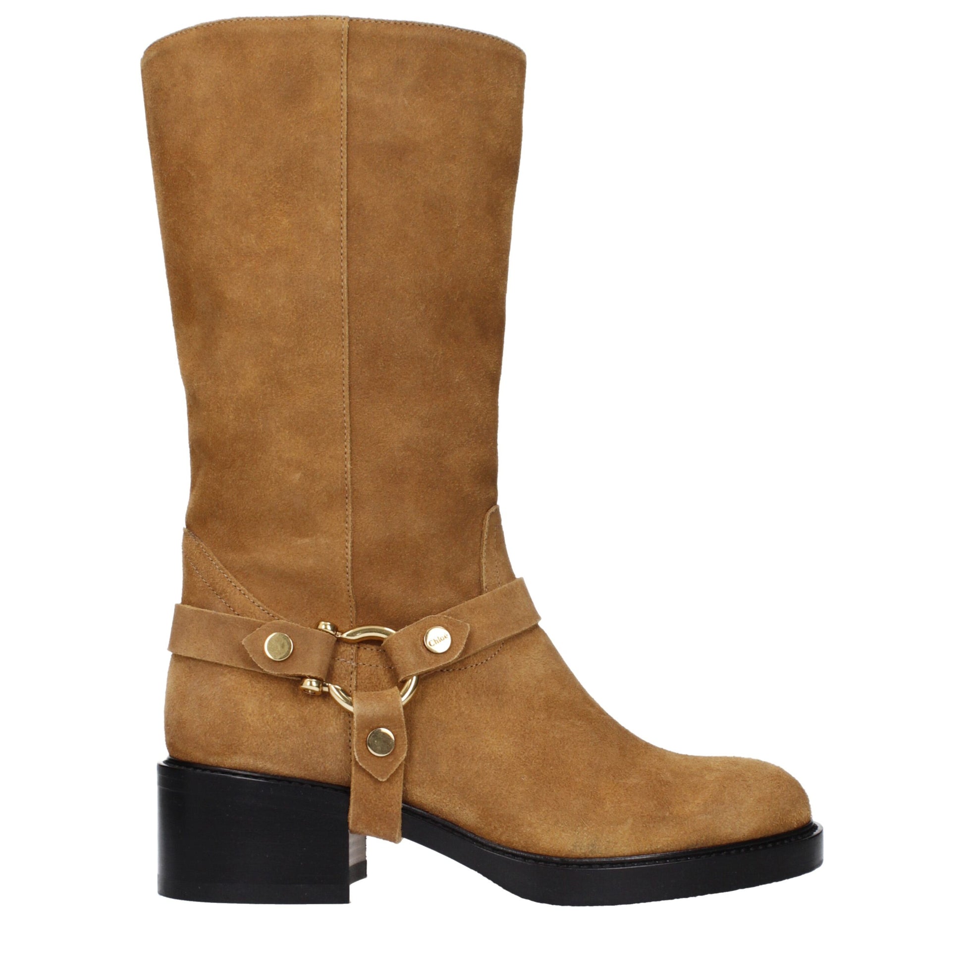 Chloé Brown Leather Ankle Boots | Regal Royce