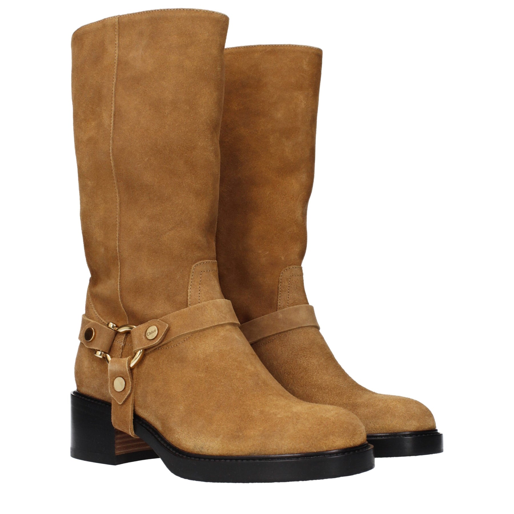 Chloé Brown Leather Ankle Boots | Regal Royce