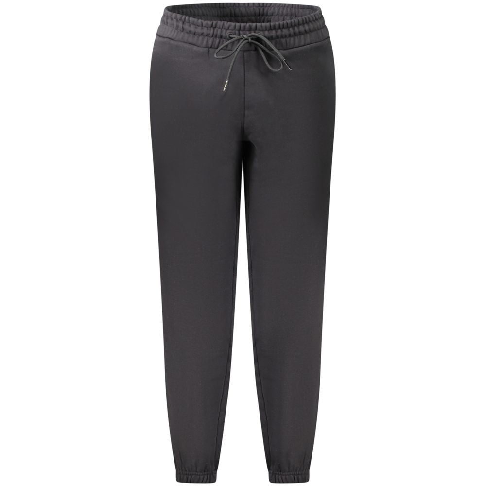 Napapijri Black Cotton Women's Sport Trouser | Regal Royce