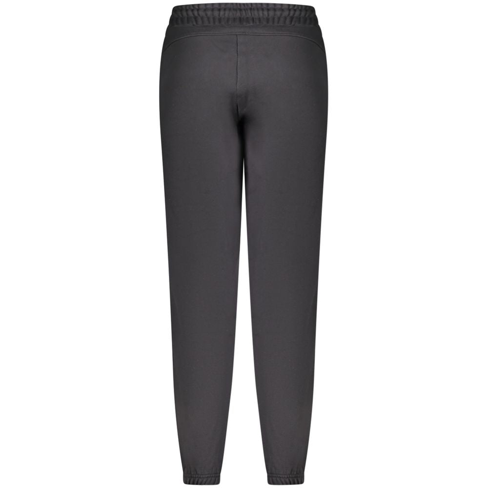 Napapijri Black Cotton Women's Sport Trouser | Regal Royce