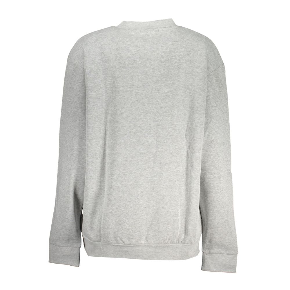 Cavalli Class Gray Cotton Sweatshirt