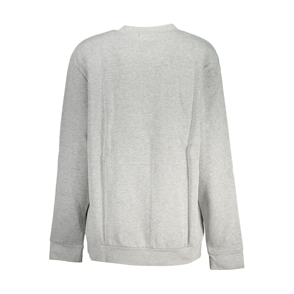 Cavalli Class Grigio Polyester Women Sweatshirt | Regal Royce