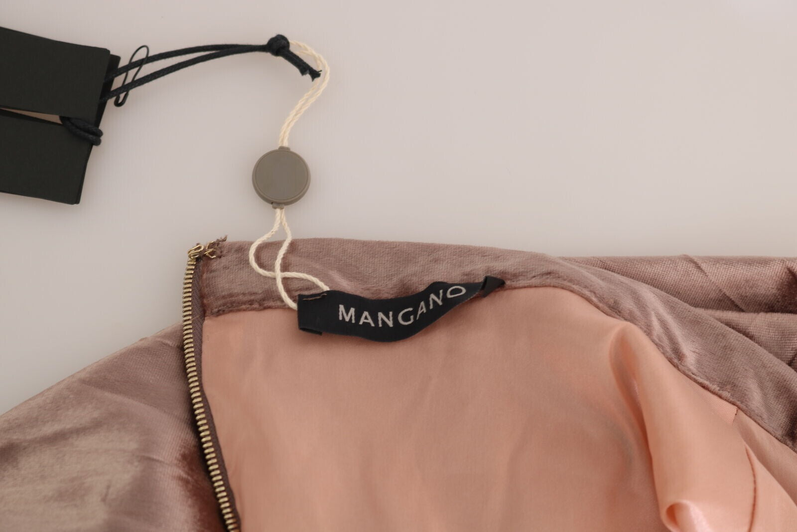 Mangano Chocolate Viscose High Waist A-line Maxi Skirt | Regal Royce