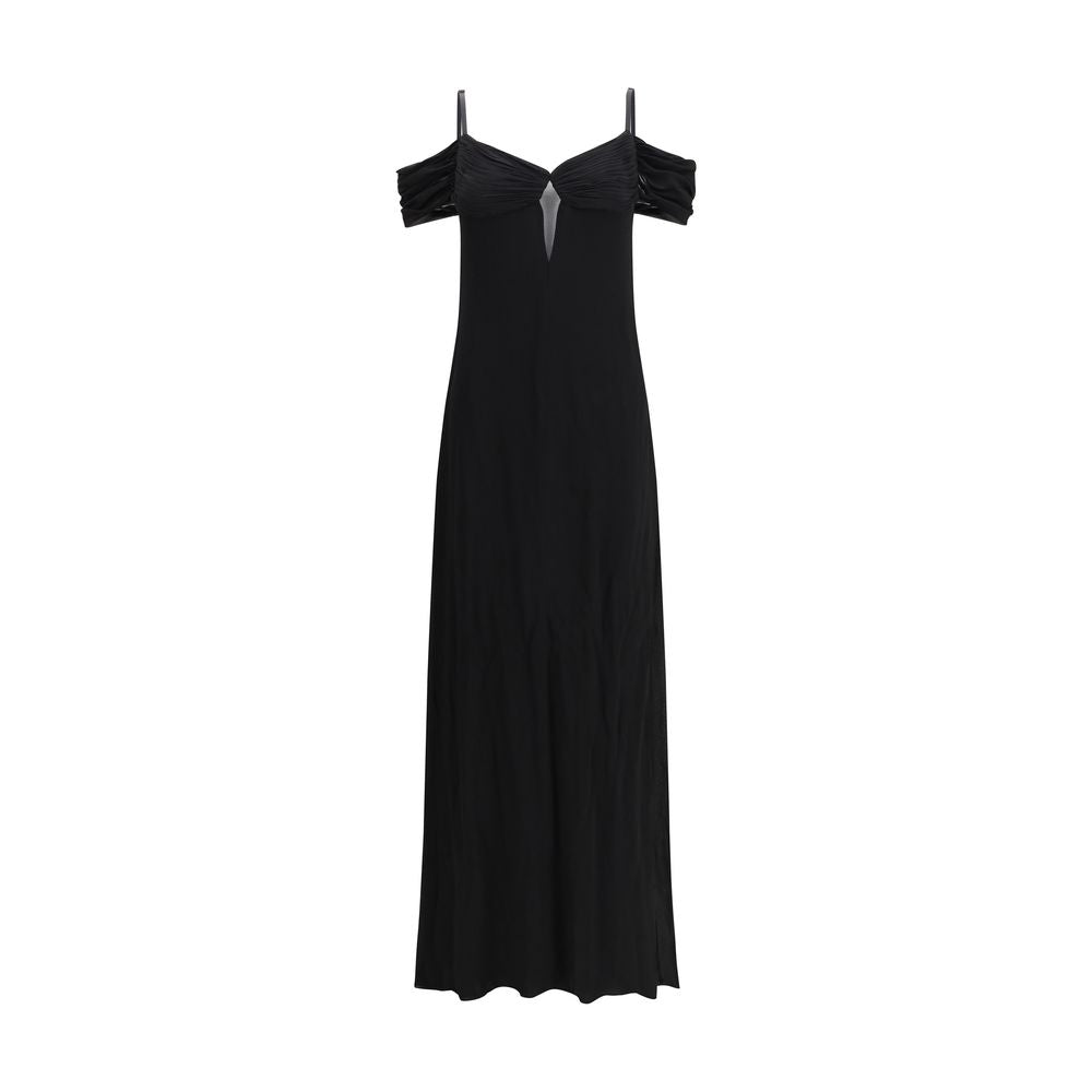 Saint Laurent Black Viscose Casual Dress | Regal Royce