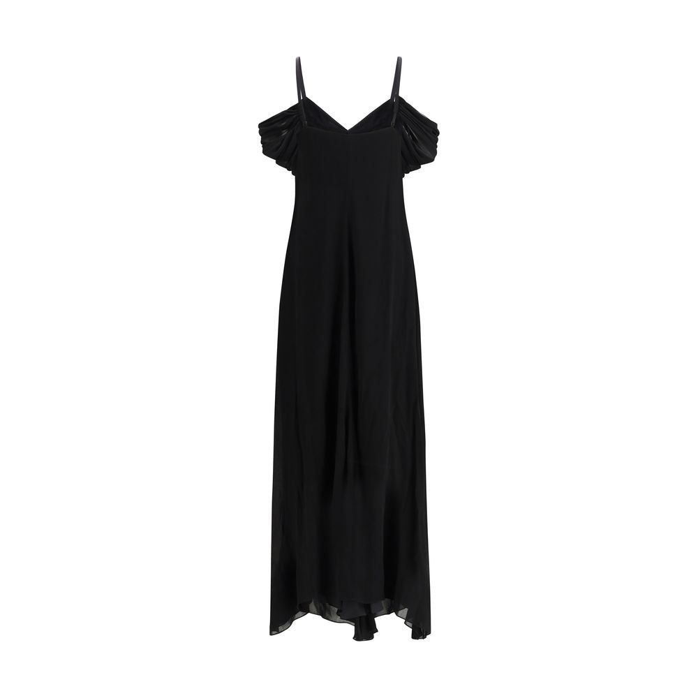 Saint Laurent Black Viscose Casual Dress | Regal Royce