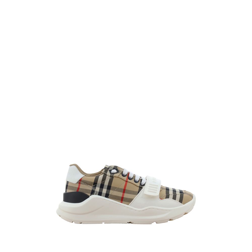 Burberry Beige Rubber Athletic Sneakers | Regal Royce