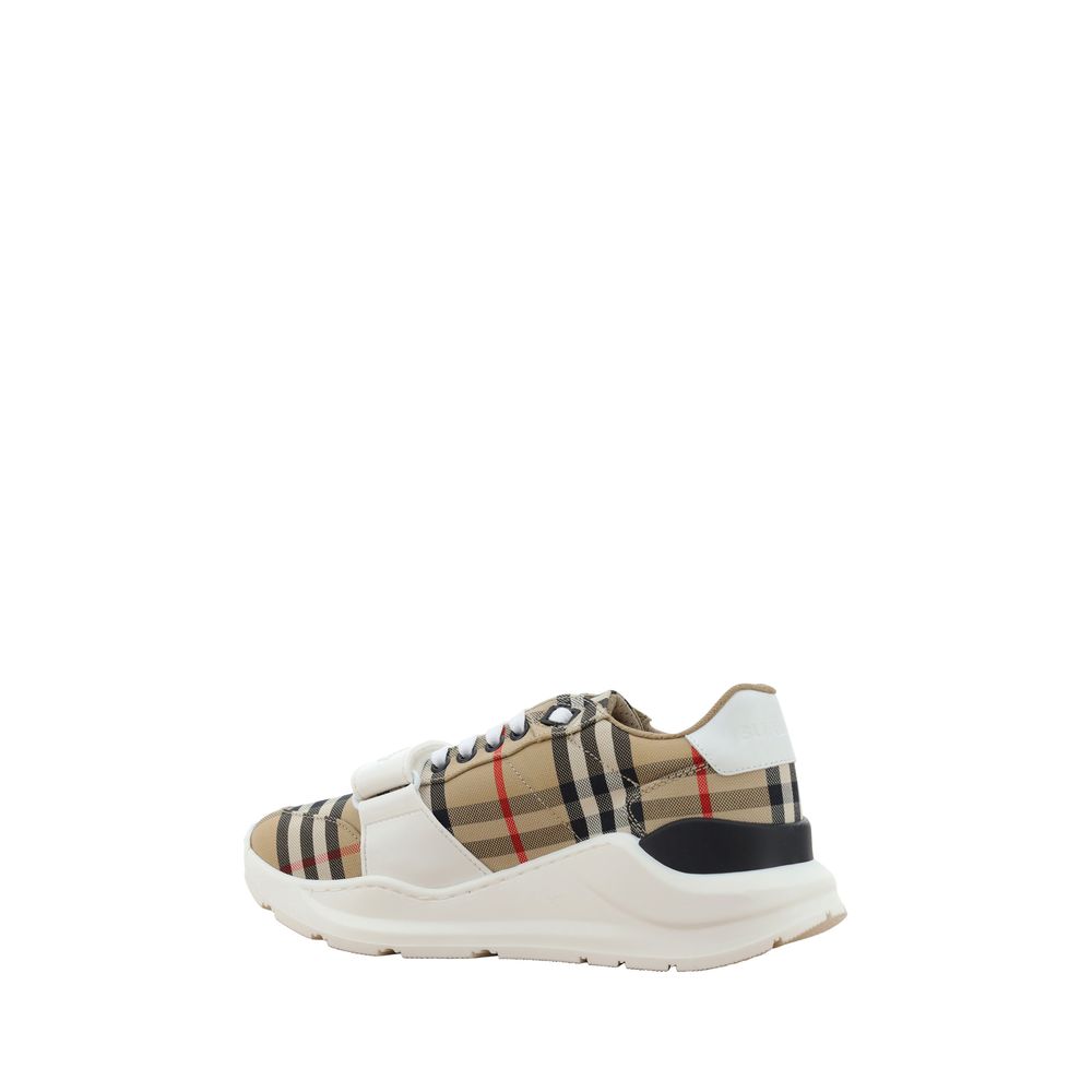 Burberry Beige Rubber Athletic Sneakers | Regal Royce