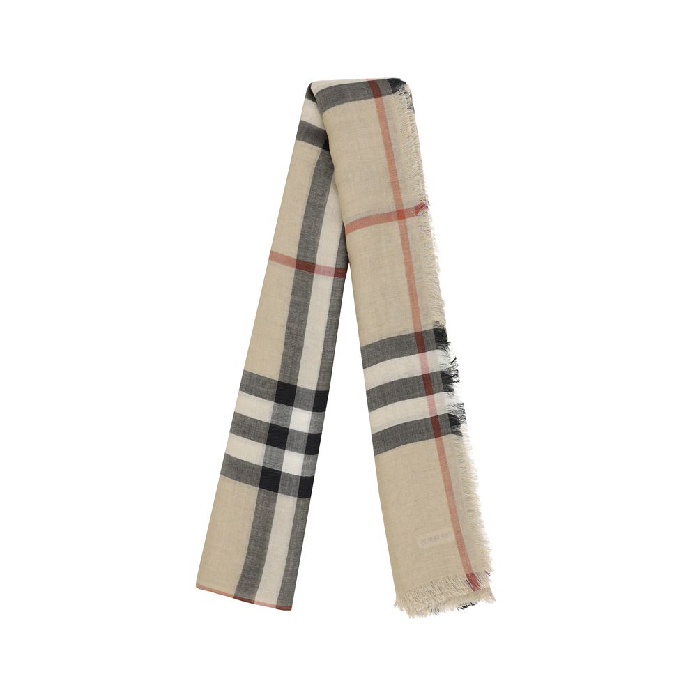 Burberry Brown Silk Scarf | Regal Royce