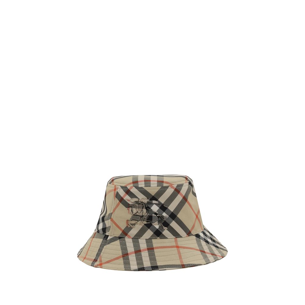 Burberry Brown Polyester Bucket Hat