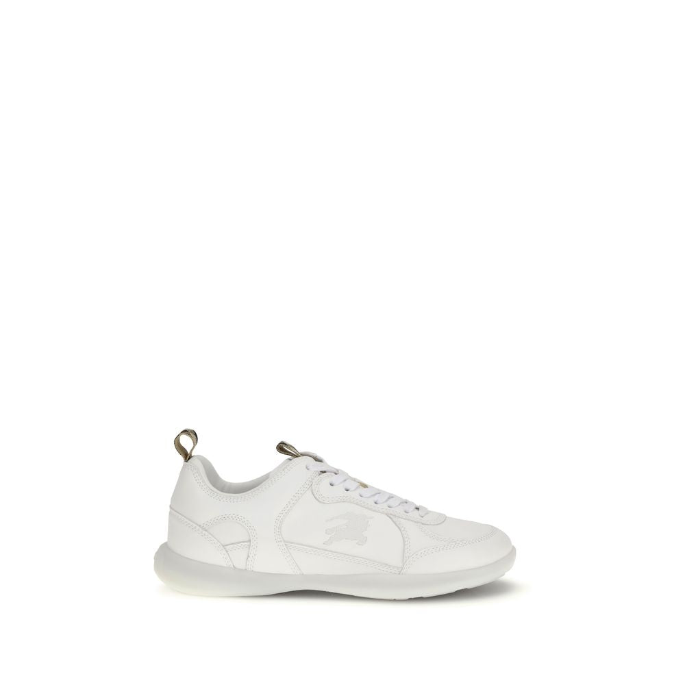 Burberry White Lamb Ovis Aries Aries Athletic Sneakers | Regal Royce