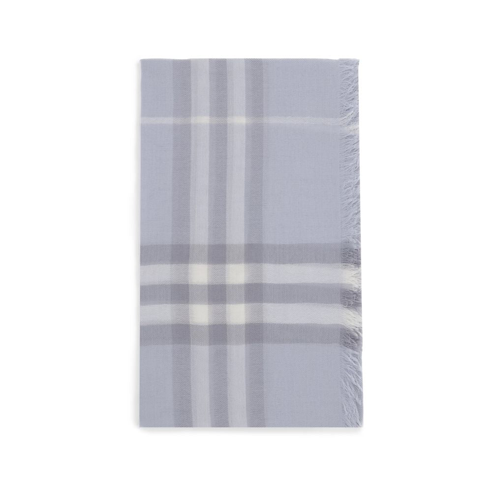 Burberry Light Blue Wool Scarf | Regal Royce