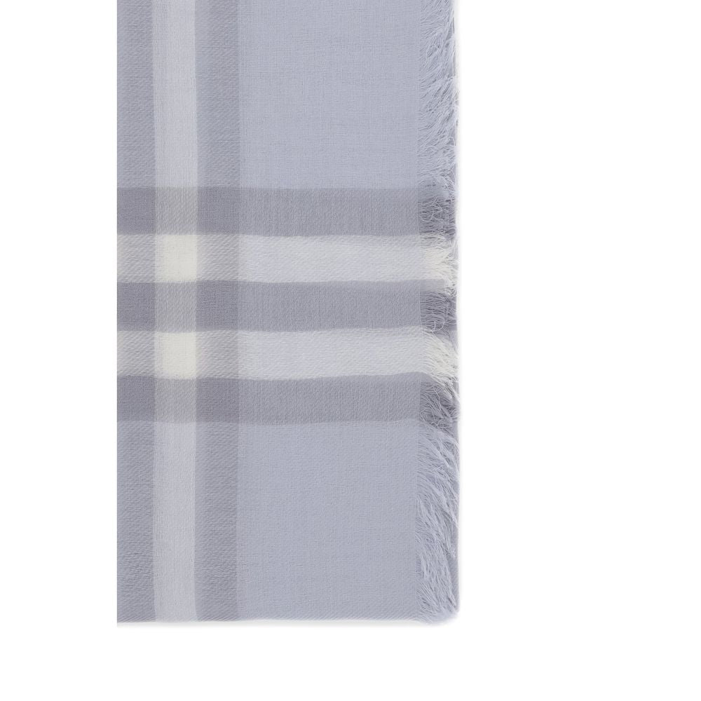 Burberry Light Blue Wool Scarf | Regal Royce