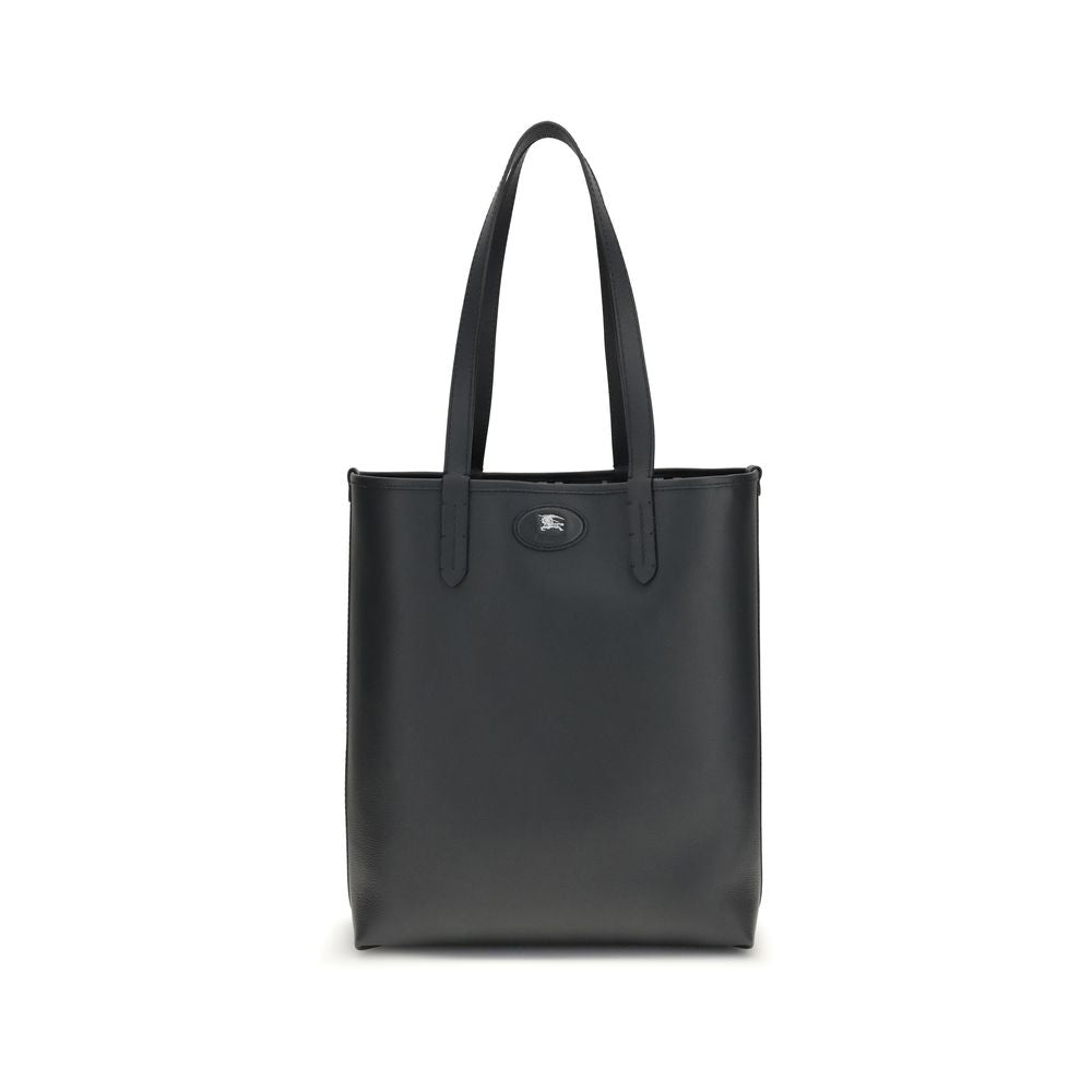 Burberry Black Calf Leather Bos Taurus Shoulder Bag | Regal Royce
