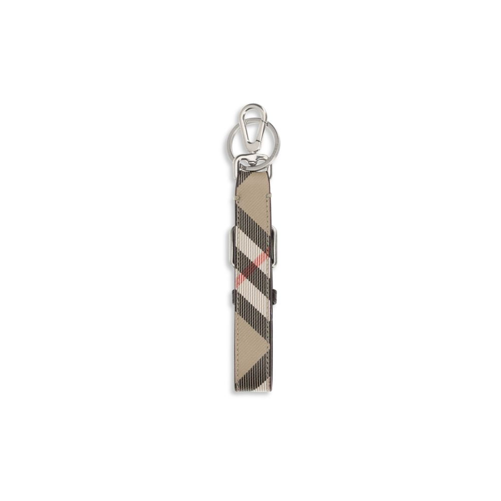 Burberry Beige Cotton Keychain | Regal Royce