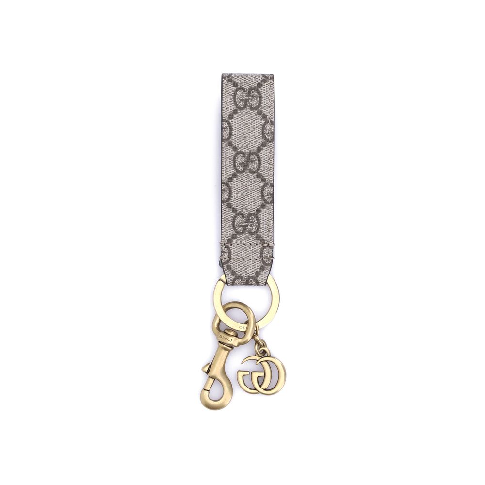 Gucci Beige Fabric Keychain | Regal Royce