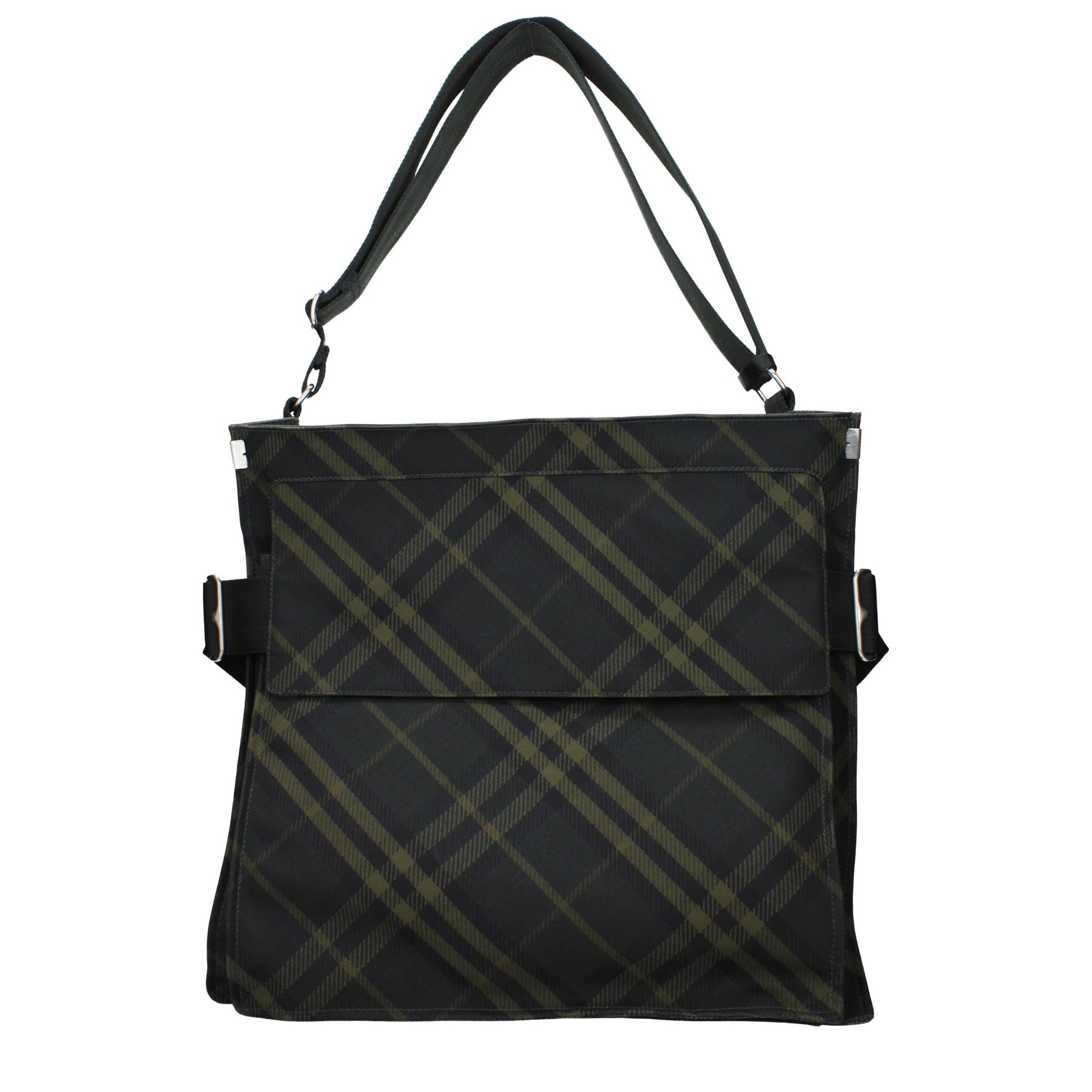Burberry Green Fabric Crossbody Bag | Regal Royce