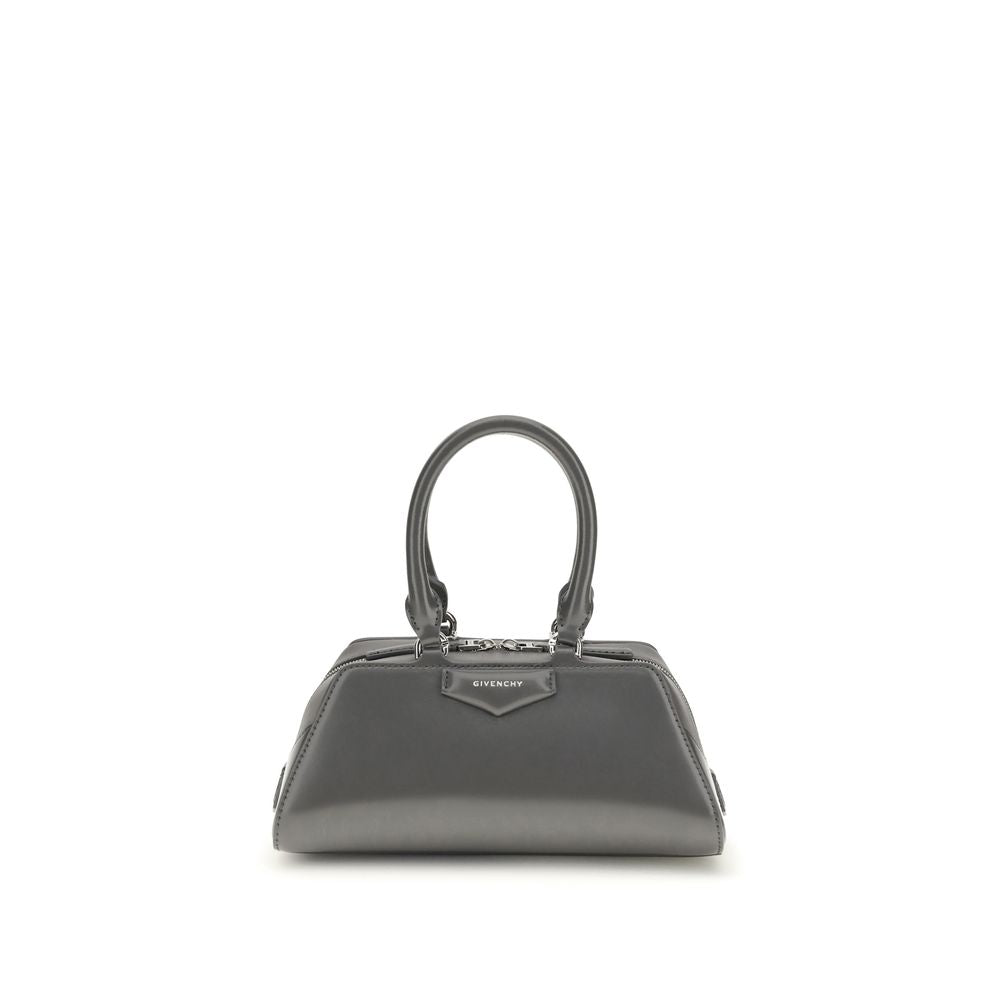 Givenchy Gray Calf Leather Bos Taurus Shoulder Bag | Regal Royce
