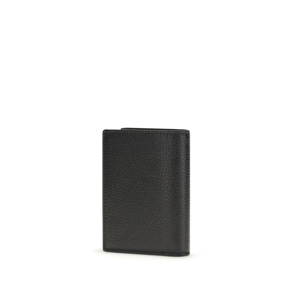 Givenchy Black Calf Leather Bos Taurus Wallet | Regal Royce