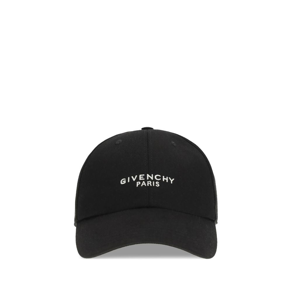 Givenchy Black Cotton Cap (Baseball Hat) | Regal Royce