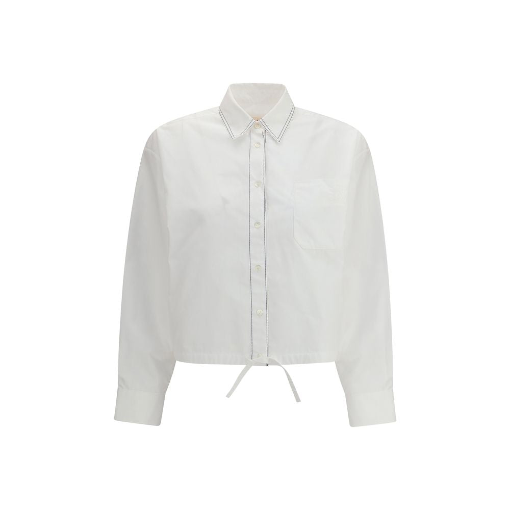 Marni White Cotton Shortsleeve Shirt | Regal Royce