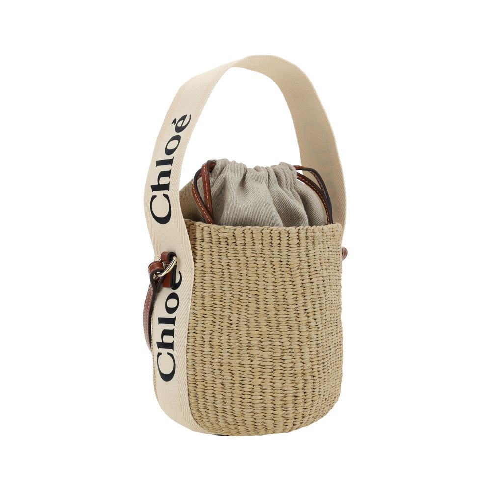 Chloé White Cotton Shoulder Bag | Regal Royce