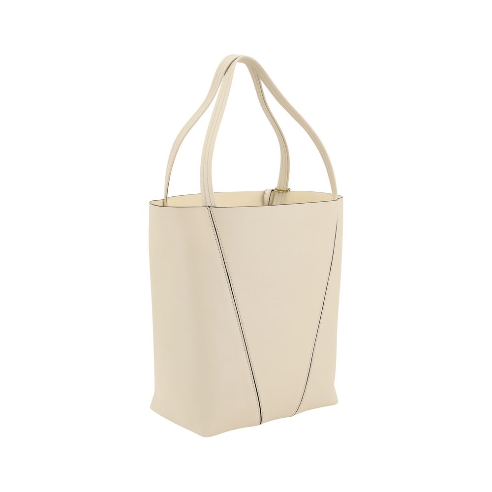 Chloé Cream Calf Leather Bos Taurus Shoulder Bag | Regal Royce