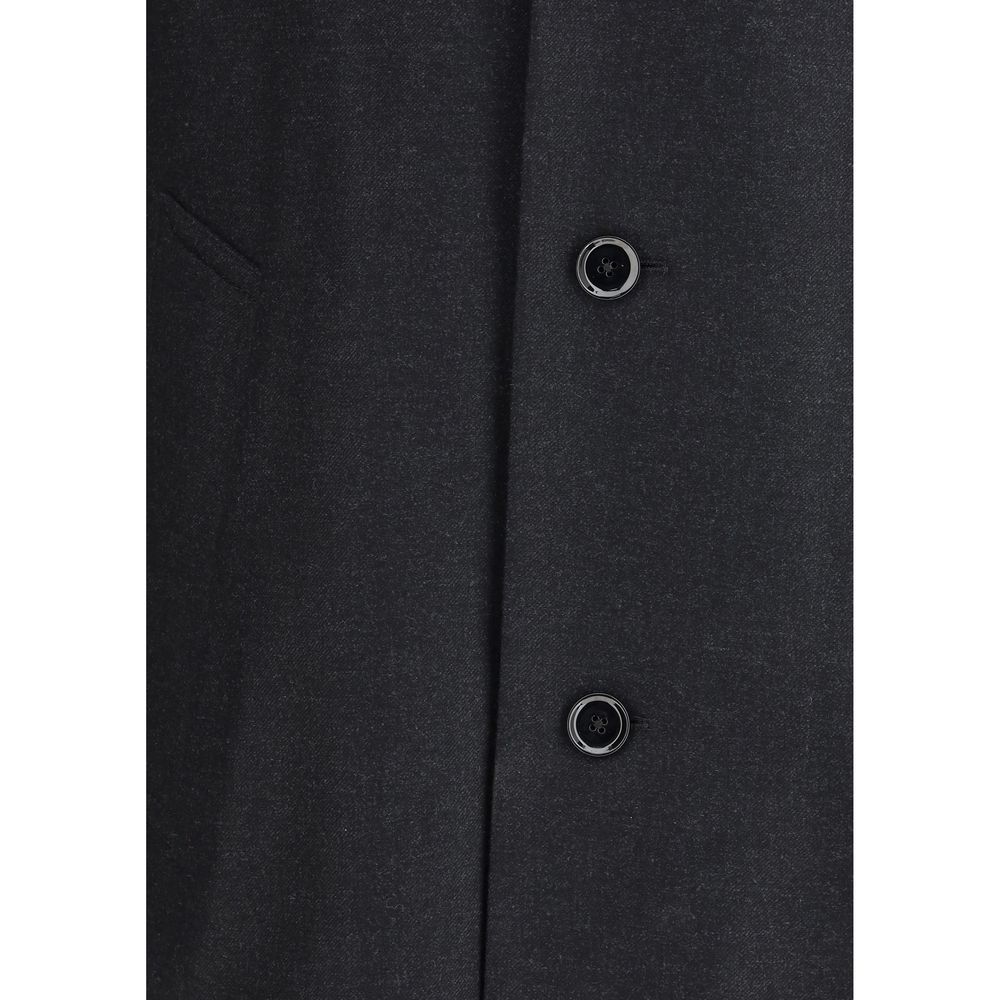 Lemaire Gray Wool Coat