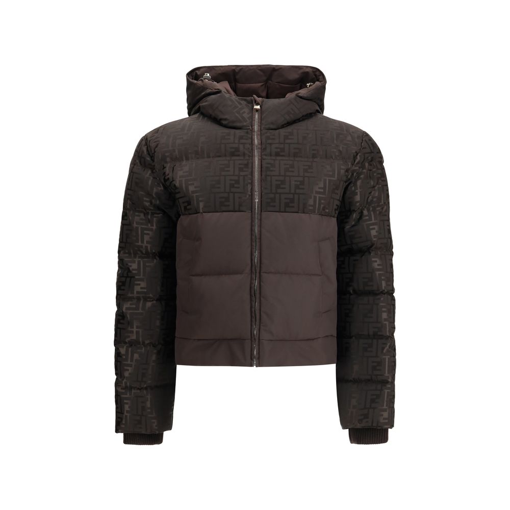 Fendi Brown Cotton Shell Jacket | Regal Royce