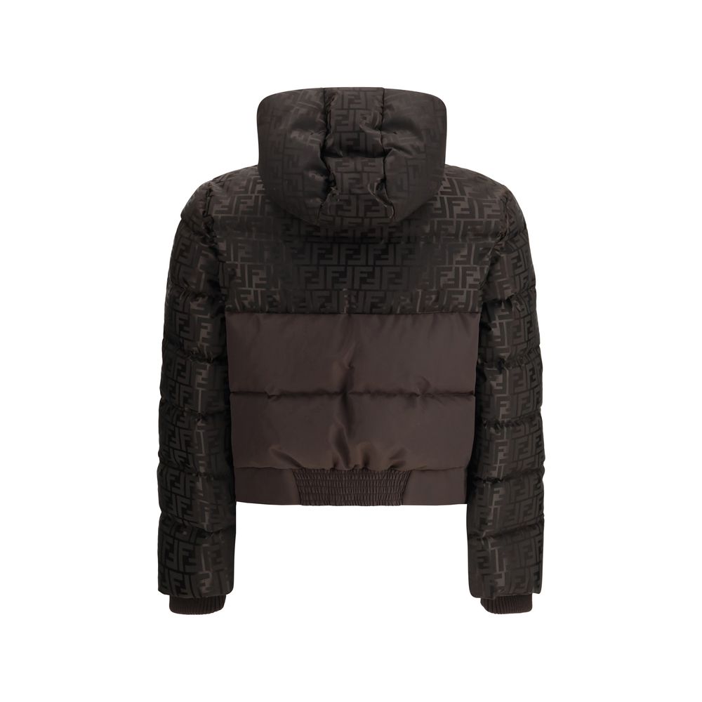 Fendi Brown Cotton Shell Jacket | Regal Royce
